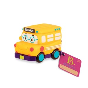 B.Toys - miękkie autko Mini-wheels - Autobus szkolny (Z1680)
