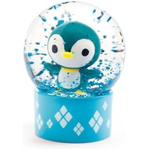 Djeco - mini kula śnieżna Pingwinek (Z3315)
