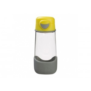 B.Box - sportowa butelka tritanowa 450ml - Lemon Sherbet - szaro-żółta (Z2922)