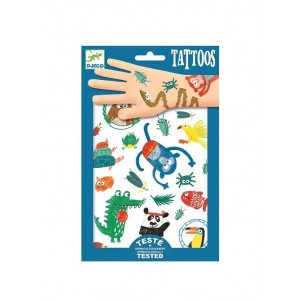 Djeco - tatuaże dla dzieci Zwierzaczki (Z2997)