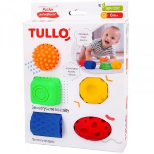 Tullo - sensoryczne kształty - 5 szt. (Z3018)