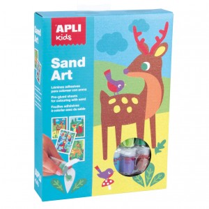 APLI Kids - zestaw artystyczny z piaskiem (Z3201)