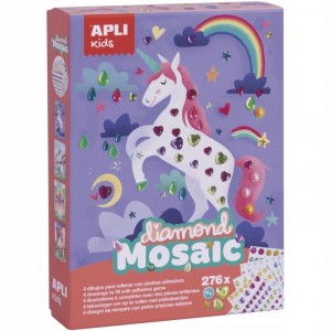 APLI Kids - zestaw artystyczny - Diamentowa mozaika (Z0570)