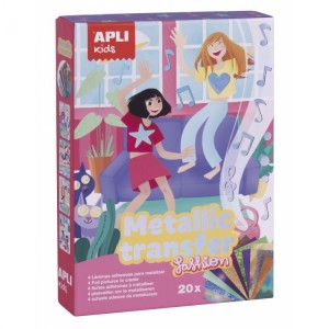 APLI Kids - zestaw kalkomanii z folią (Z3163)