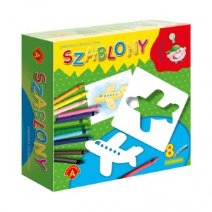 Alexander - Szablony - zabawka edukacyjna - dla chłopców (Z3982)