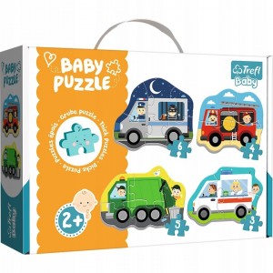 Trefl - Puzzle Baby - Pojazdy (Z2558)