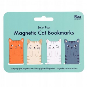 Rex London - magnetyczne zakładki do książki - Kotki (Z4051)