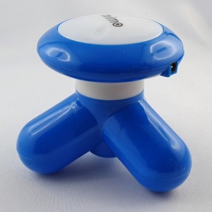 Mini masażer z przewodem USB - niebieski (Z4228)